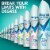 Degree Advanced Antiperspirant Deodorant Dry Spray Shower Clean Perspective: bottom