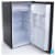 Avanti RM32J1B 3.3 Cu. Ft. Black Compact Refrigerator Perspective: bottom