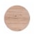 Linon Bree Wood Accent Side Table in Natural Brown Perspective: bottom