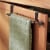 iDesign Forma Over-the-Cabinet Towel Holder - Bronze Perspective: bottom