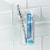 InterDesign Power Lock Suction Cup Tumbler - Clear Perspective: bottom