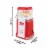 Nostalgia Coca-Cola Series Mini Hot Air Popcorn Maker Perspective: bottom