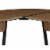 ACME Carver Wooden Top Computer Desk with Computer Holder in Black and Oak Perspective: bottom