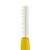TEPE Interdental Brush Original Cleaners - Dental Brushes Between Teeth 25 Pk, Yellow .7mm Perspective: bottom