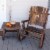Leigh Country Char-Log Single Rocker with Star Cutout Perspective: bottom