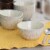 Martha Stewart Wood Patterned Cereal Bowl Set - Off-White Perspective: bottom