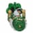 Christmas Irish Nutcracker Wood Saint Patricks Day Shamrock C9669 Perspective: bottom