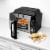 Cuisinart® 3-in-1 Microwave AirFryer Oven Perspective: bottom