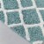Madison Park Bittman Reversible High Pile Tufted Bath Rug Aqua 21x34 Perspective: bottom