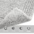 MADISON PARK SIGNATURE Cotton Tufted Reversible Bath Rug with Grey MPS72-473 Perspective: bottom