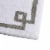 Madison Park Glam Cotton Tufted Bath Rug with White Finish MP72-7332 Perspective: bottom