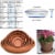 Bloem STT1683 11-16 in. Terra Plant Saucer Tray for Planters, Pebble Stone Perspective: bottom