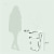 Bloem Tall Finley Square Recycled Plastic Planter, In/Outdoor Use, 9 Gal, Cement Grey, 25 Perspective: bottom
