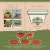 Fiskars 24 in. Clay Deck Rail Planter Perspective: bottom