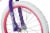 Dynacraft Children's Fire Fly Bicycle - White/Purple/Pink Perspective: bottom