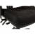 High Back Multi Function Ergonomic Chair in Black Fabric Perspective: bottom