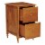 Knob Hill 2 Drawer Wood File Cabinet in Antique Cherry Perspective: bottom
