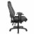 Deluxe Multi-Function High Back Chair in Dillon Black Faux Leather Perspective: bottom