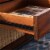 Leick Ironcraft Wood Coffee Table in Brown Burnished Oak Perspective: bottom