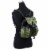Bodhi Drawstring Flap Backpack - Green Camo Perspective: bottom