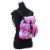 Bodhi Nylon Fashion Ombre Drawstring Flap Backpack Perspective: bottom
