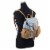 Bodhi Drawstring Flap Backpack - Polka Dots Perspective: bottom
