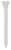 Pinemeadow SuperFly Golf Tees - 30 Pack - White Perspective: bottom