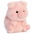 Aurora World Rolly Pet Prankster Pig Plush Perspective: bottom