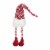 Northlight 29  Red and White Smiling Gnome Christmas Decoration Perspective: bottom