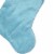 Northlight 21  Blue and White Glitter Snowflake Christmas Stocking Perspective: bottom