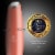 Zulay Kitchen MILK BOSS Milk Frother With Stand - Deluxe Orange Perspective: bottom
