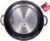 Imusa® Hammered Cast Aluminum Nonstick Caldero - Black Perspective: bottom