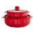 IMUSA Ceramic Nonstick Caldero Set with Lids - Red Perspective: bottom