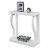 Newport Gramercy Console Table with Shelf Perspective: bottom