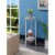 Convenience Concepts 111253C1WF Graystone 31 in. Plant Stand, Faux Birch & White - 31.5 x 15 Perspective: bottom