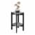 Convenience Concepts 121155CMBL Planters & Potts Medium Square Plant Stand, Faux Cement & Bla Perspective: bottom