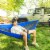 Double Travel Hammock - Blue Perspective: bottom
