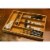 Large Silverware Drawer Organizer, Bamboo-Like Drawer Divider (17 x 12 x 2 In) Perspective: bottom