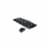 Logitech® Wireless Desktop Set Keyboard and Mouse - Black Perspective: bottom