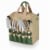 Gardener Folding Seat with Tools, Olive Green with Beige Accents Perspective: bottom