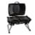 Portagrillo Portable Propane BBQ Grill, Black with Gray Accents Perspective: bottom