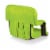 Ventura Portable Reclining Stadium Seat, Lime Green Perspective: bottom
