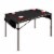 Travel Table Portable Folding Table, Black Perspective: bottom