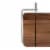Meridian Black Walnut Cutting Board & Cheese Slicer, Black Walnut Perspective: bottom