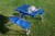 Star Wars R2-D2 - Picnic Table Portable Folding Table with Seats, Royal Blue Perspective: bottom