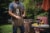 Las Vegas Raiders - BBQ Apron with Tools & Bottle Opener Perspective: bottom