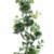 Northlight 6ft Green and Silver Glitter Artificial Eucalyptus Garland Perspective: bottom