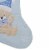 Northlight 19 Blue and White Baby's 1st Christmas Embroidered Teddy Bear Christmas Stocking Perspective: bottom