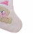 Northlight Baby's 1st Christmas Embroidered Teddy Bear Stocking - 19 - Pink and White Perspective: bottom
