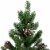 Northlight 24  Frosted Norway Pine with Pine Cones Medium Artificial Christmas Tree - Unlit Perspective: bottom